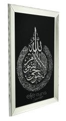 AYET-EL KÜRSİ GÜMÜŞ AYNA TABLO SETİ