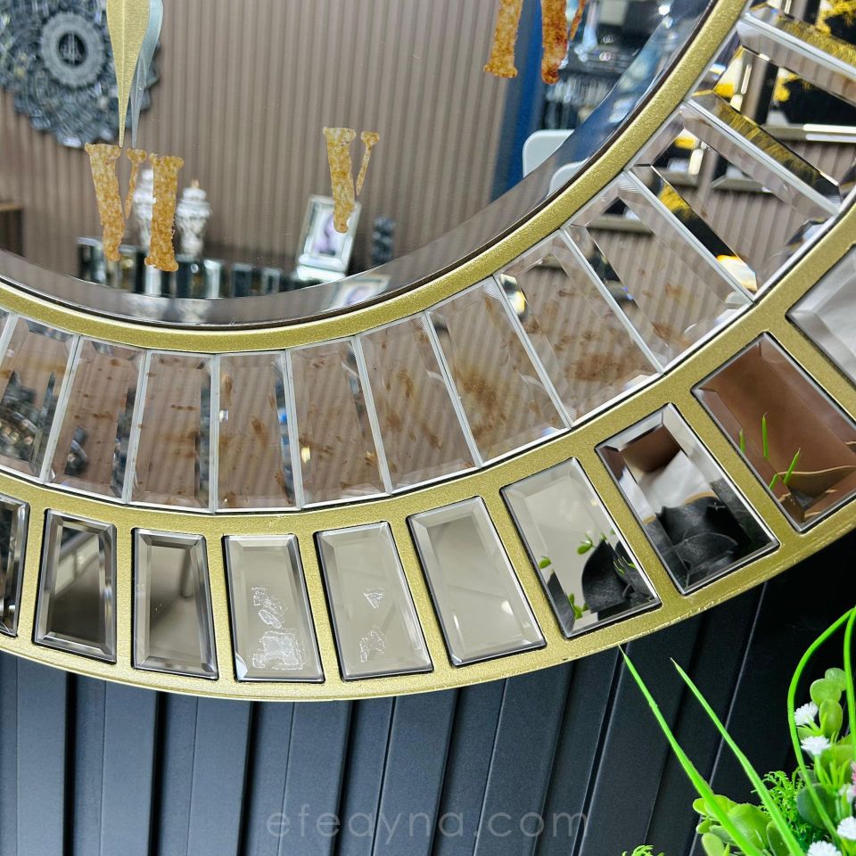 ANTİK-BRONZ DUVAR SAATİ 80CM