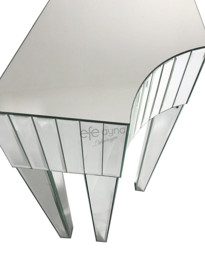 6 AYAKLI GÜMÜŞ AYNA DRESUAR