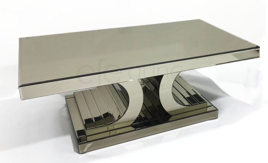 C AYAKLI BRONZ AYNA ORTA SEHPA