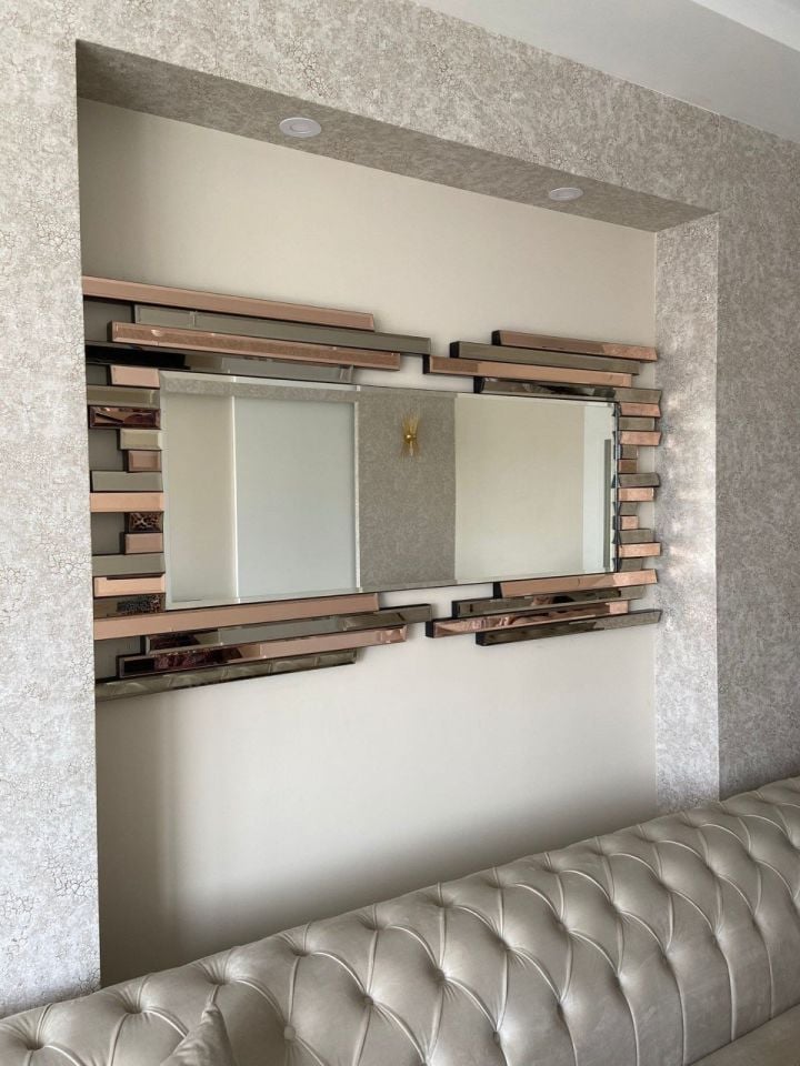 ELEGANCE MODEL ROSE & BRONZ AYNA 80X180cm