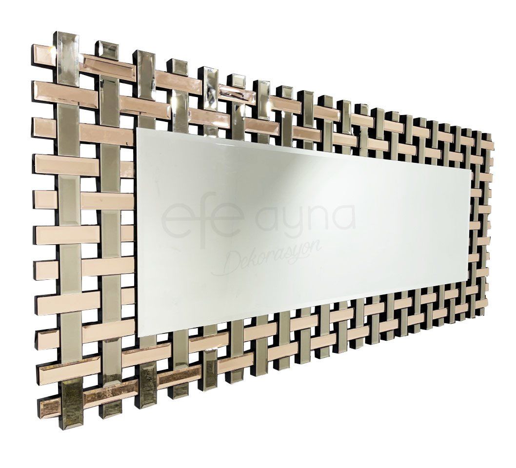 HASIR  MODEL ROSE & BRONZ AYNA 80X180cm