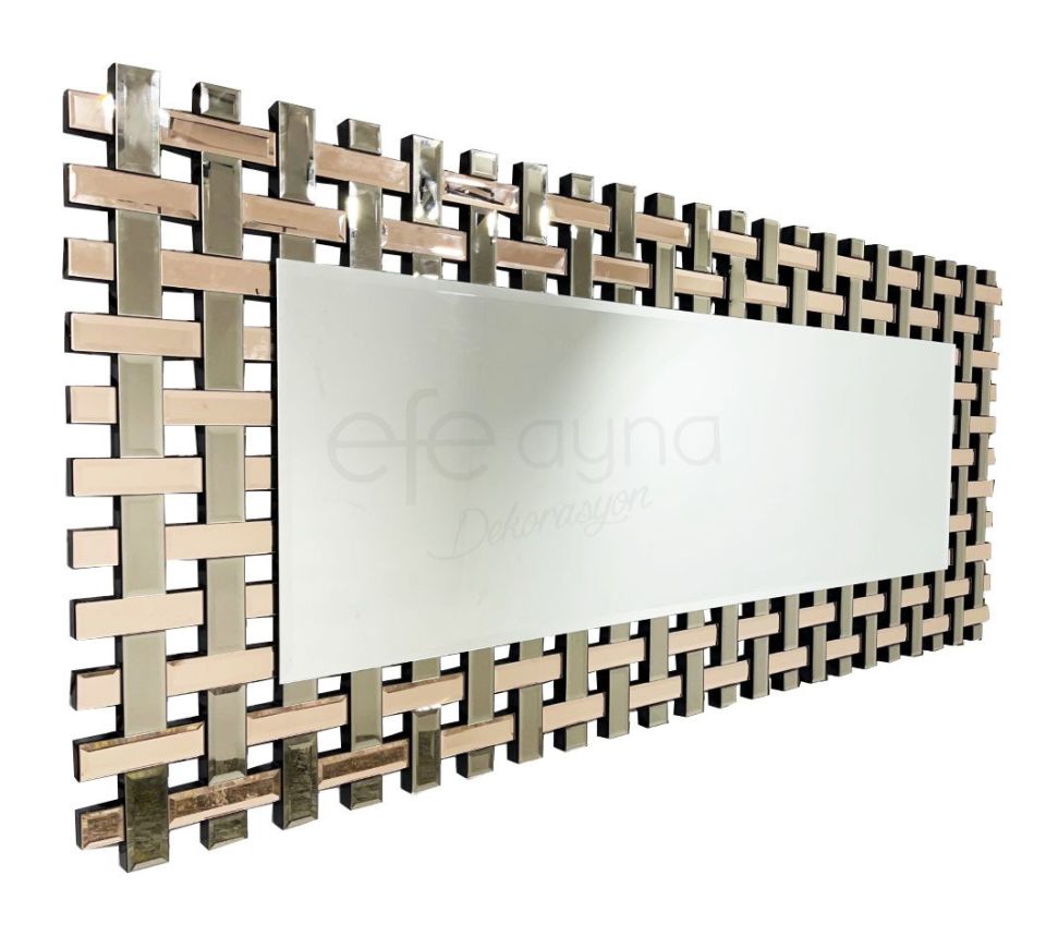 HASIR  MODEL ROSE & BRONZ AYNA 80X180cm