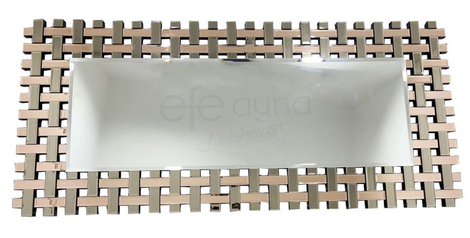 HASIR  MODEL ROSE & BRONZ AYNA 80X180cm