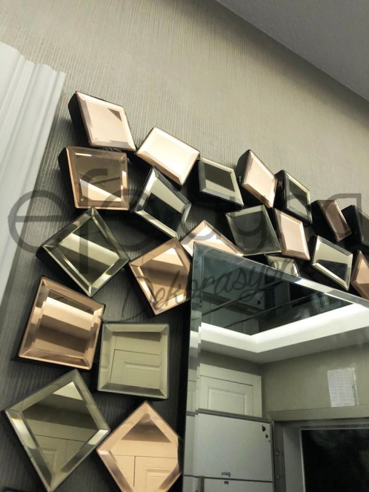 KÜP MODEL ROSE & BRONZ AYNA 80X180cm