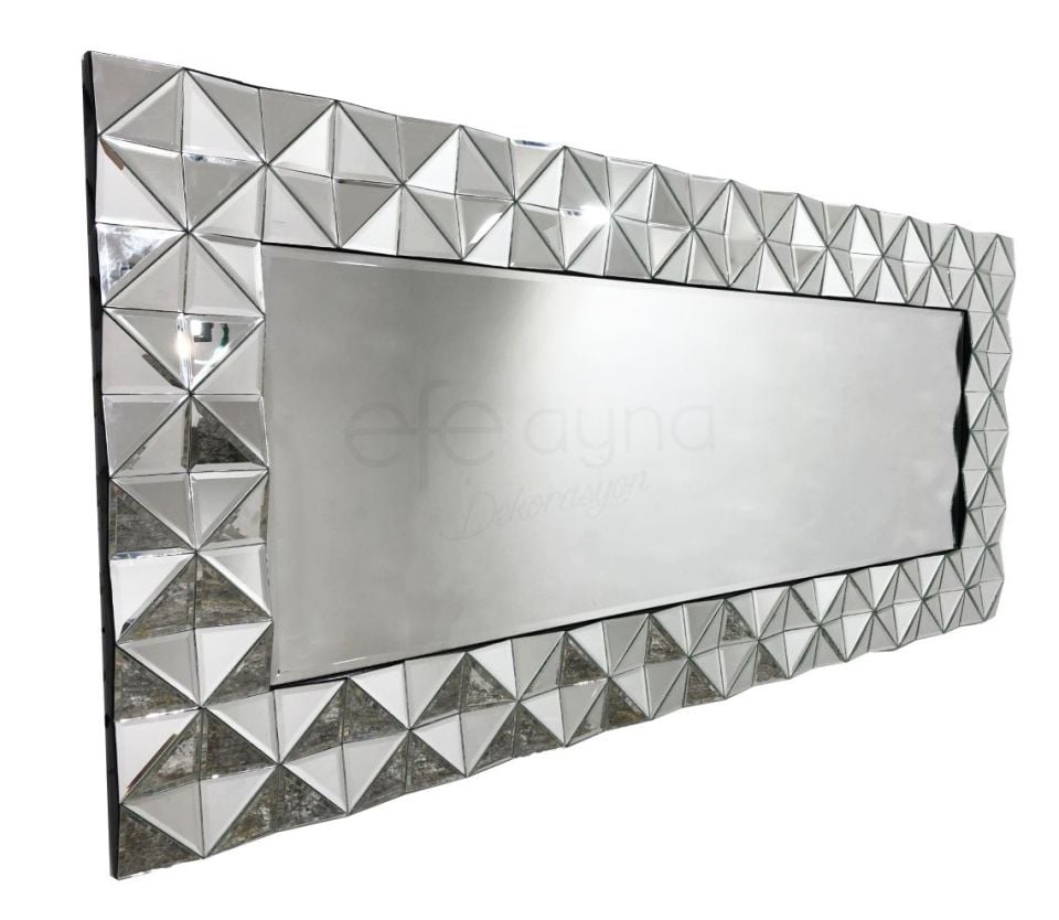 DIAMOND MODEL GÜMÜŞ AYNA 80X180cm