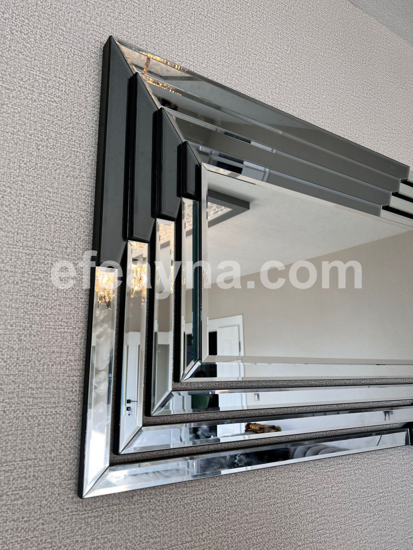 LUXURY MODEL FÜME & GÜMÜŞ AYNA 80X180cm