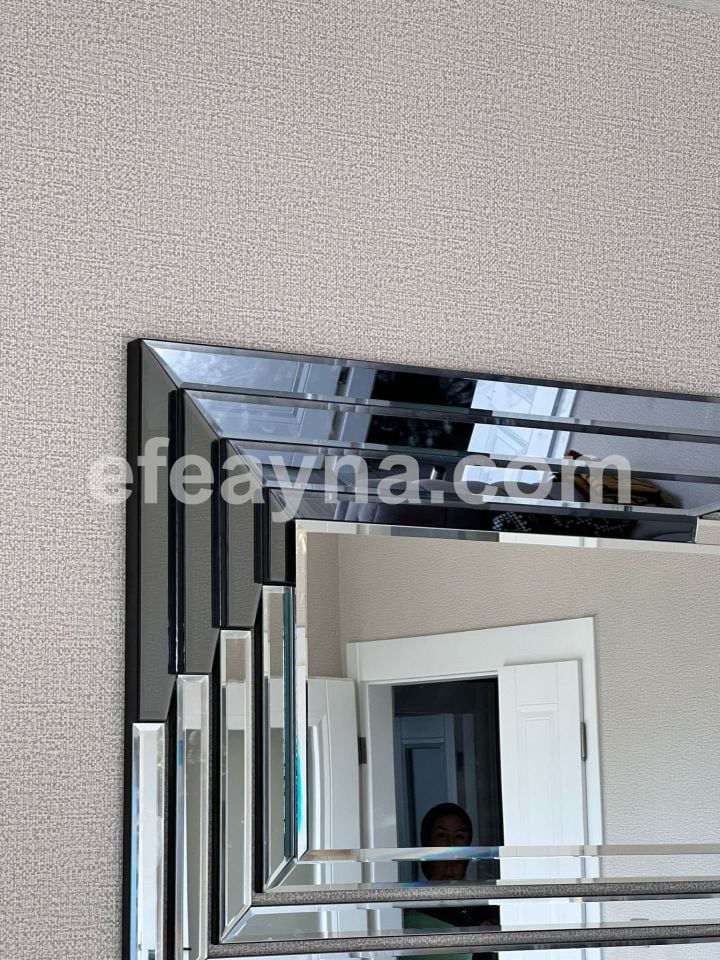 LUXURY MODEL FÜME & GÜMÜŞ AYNA 80X180cm