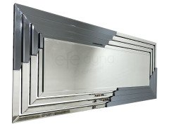 LUXURY MODEL FÜME & GÜMÜŞ AYNA 80X180cm