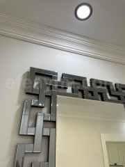 LABİRENT MODEL FÜME & GÜMÜŞ AYNA 80X180cm