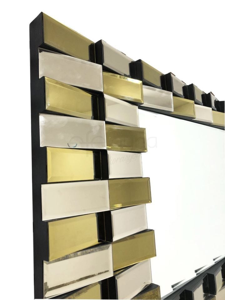 RÜZGAR MODEL GOLD AYNA 80X180cm