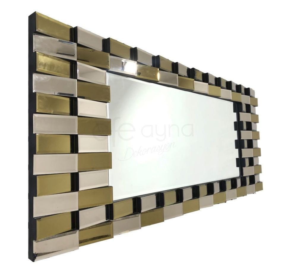 RÜZGAR MODEL GOLD AYNA 80X180cm