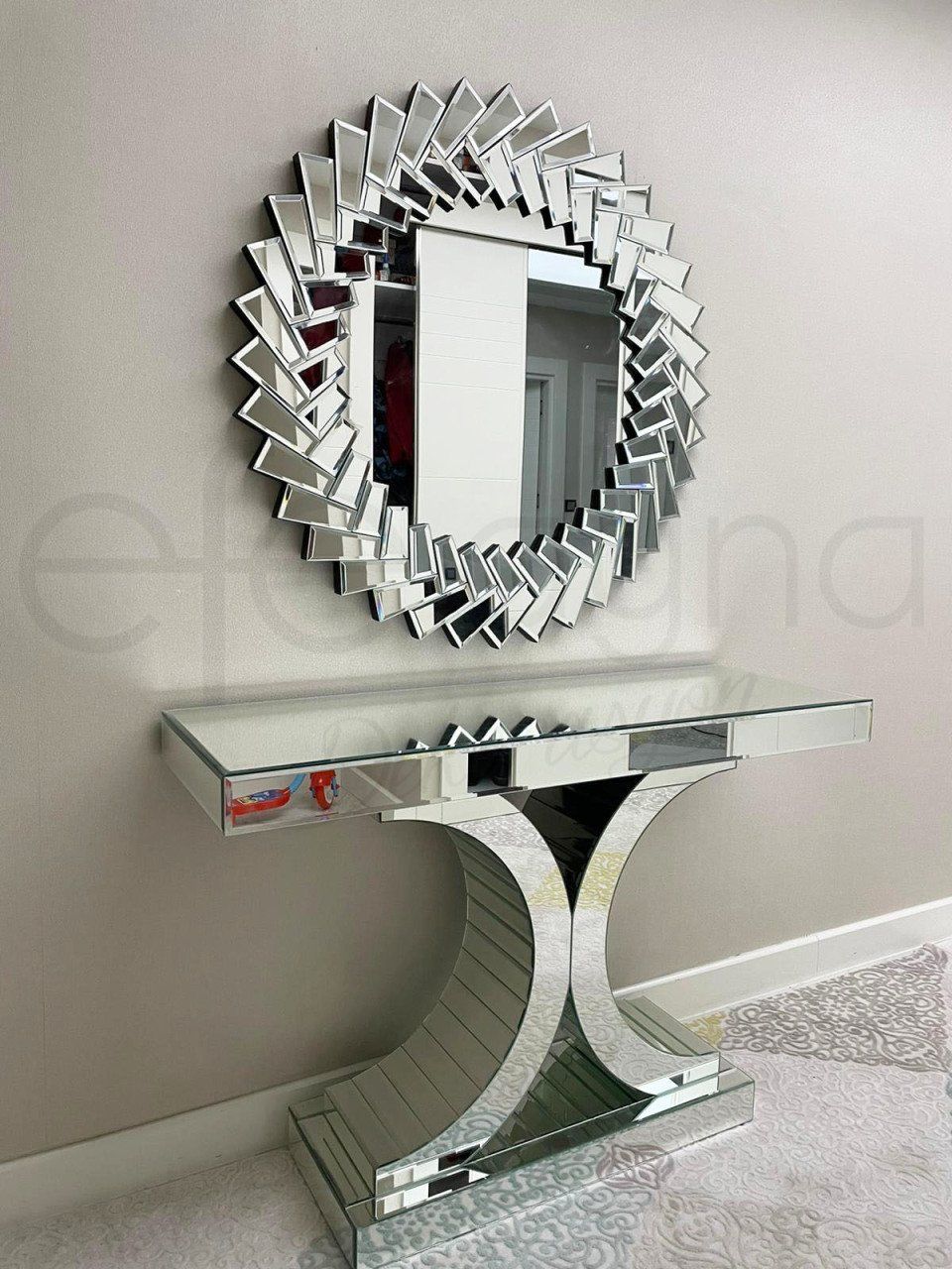 C AYAK GÜMÜŞ DRESUAR & RÜZGAR AYNA TAKIMI