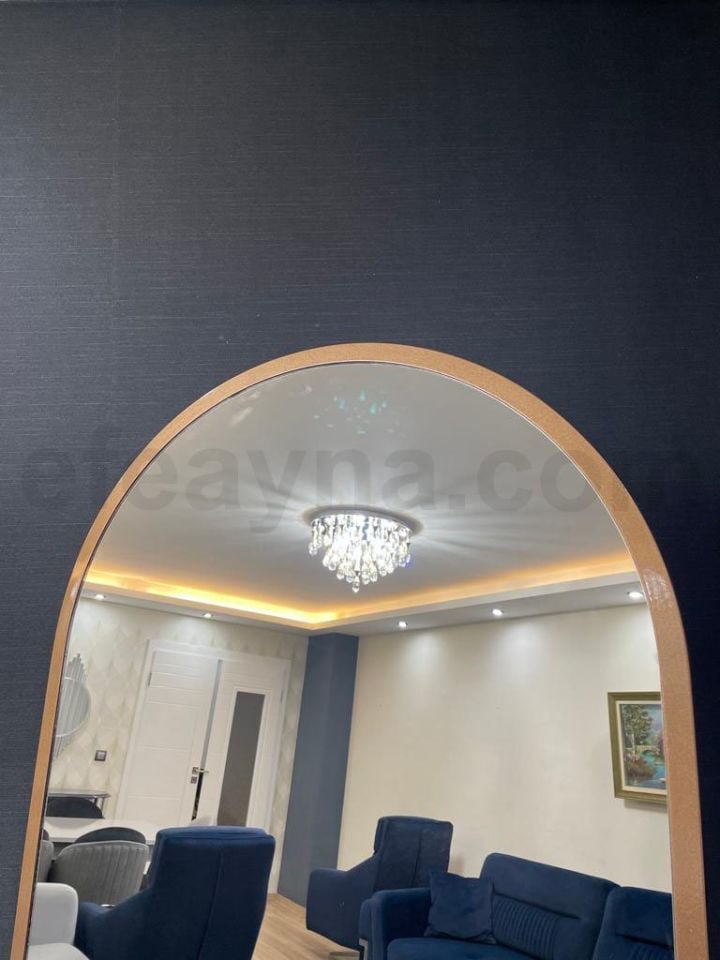 AYAKLI BOY AYNASI-ROSEGOLD ÇERÇEVELİ-180x70cm