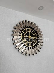 PİYANO X -BRONZ AYNA DUVAR SAATİ