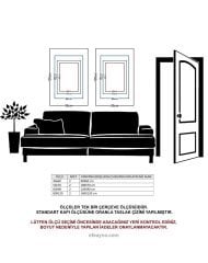 ATOM- 2'Lİ GÜMÜŞ AYNA TABLO SETİ