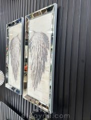 GÜMÜŞ KANAT-GÜMÜŞ AYNA TABLO SETİ