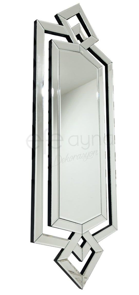 KURDELE MODEL GÜMÜŞ  AYNA 70x100