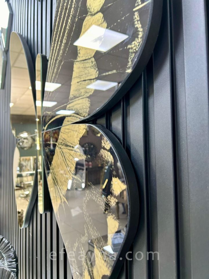 KELEBEK-GOLD DEKORATİF AYNA