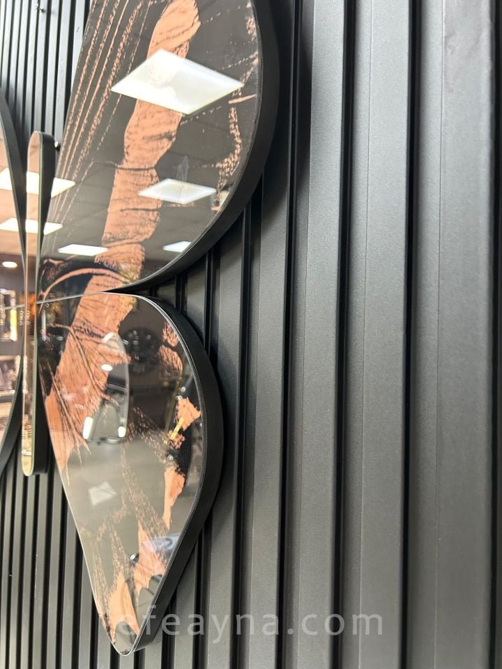 KELEBEK-GOLDROSE DEKORATİF AYNA