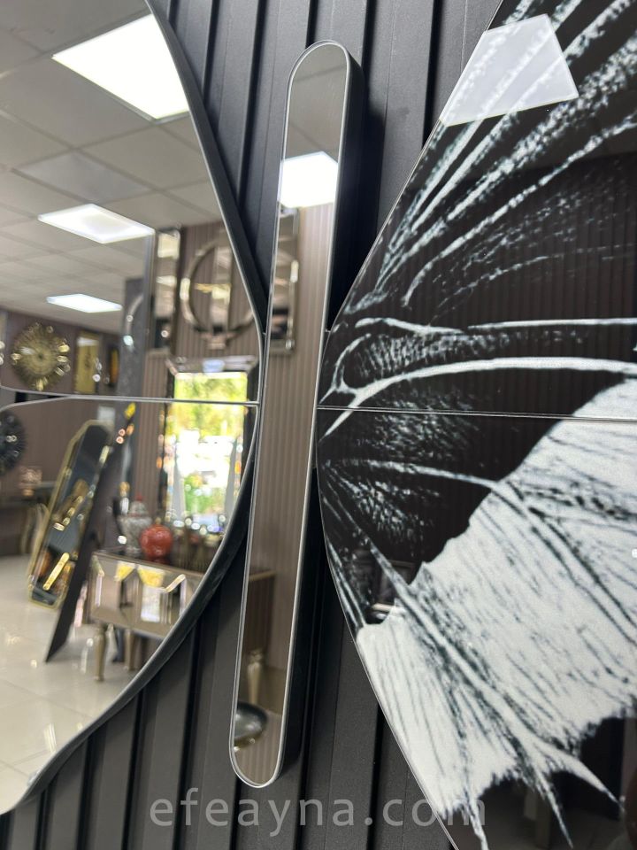 KELEBEK-FÜME DEKORATİF AYNA