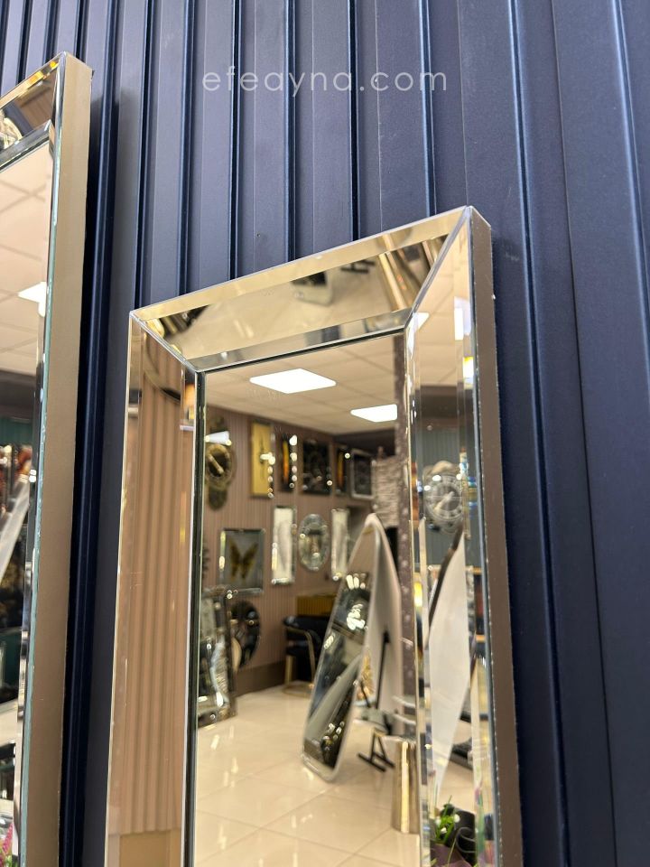 GOLD YAN AYNA 2'Lİ SET (25x90cm x 2 adet)