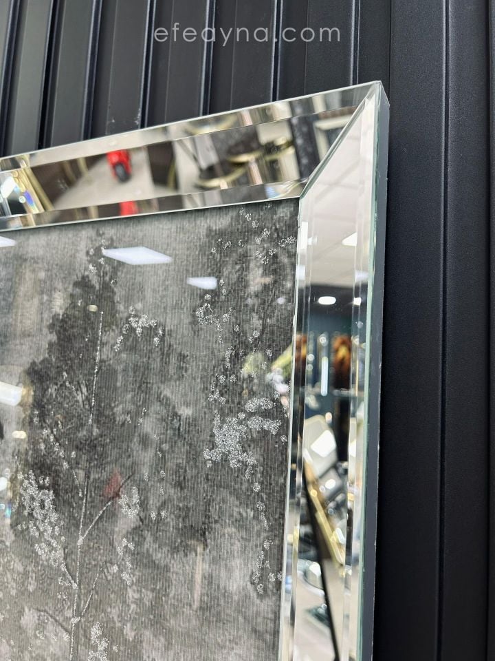 AĞAÇ DALLARI- GÜMÜŞ AYNA TABLO SETİ