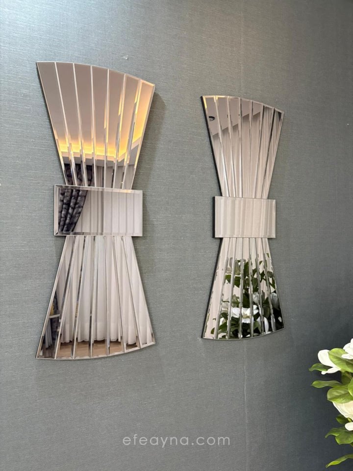 PAPYON MODEL FÜME AYNA 2'Lİ SET (35x85cm x 2 adet)