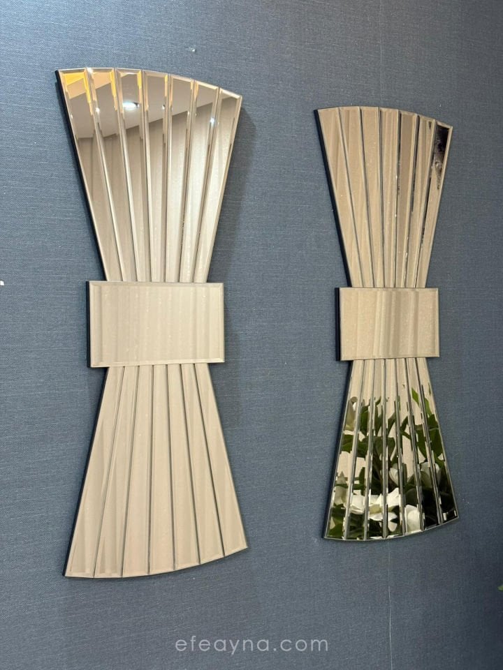 PAPYON MODEL BRONZ AYNA 2'Lİ SET (35x85cm x 2 adet)